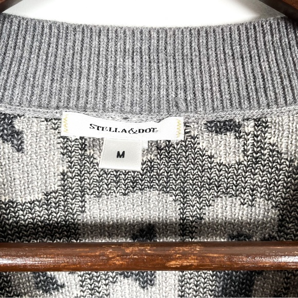 Stella & Dot Leopard Print Sweater - Picture 5 of 8